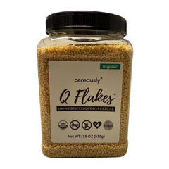 Cereausly Puffed Crispy Quinoa bites provide a crunchy, protein-rich topping for yogurt, cereal, or salads.