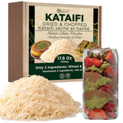 Ceres Gourmet kataifi shredded dough bundle ready for delicate kunafa and baklava creations.