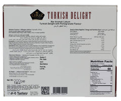 Cerez Pazari gift box Turkish Delight with pomegranate flavor for celebrations