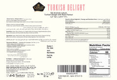 Çerez Pazarı rose delight close-up with sugar dusting, great for gifting