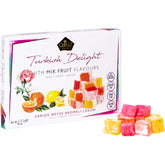 Çerez Pazarı Turkish Delight rose flavour pairs well with tea.