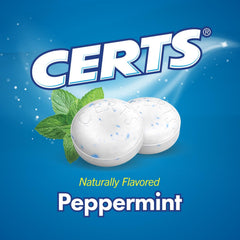 Certs Mints 20-count pack emphasizes portable fresh breath anywhere