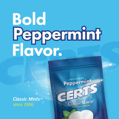 Certs Mints compact on-the-go image demonstrates easy pocket fit