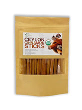 Ceylon Rustic Savour cinnamon sticks in a whole-pack presentation for tea and baking.