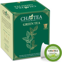 Cha4TEA green tea pods for Keurig brewers, quick flavorful brew
