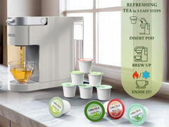 Cha4TEA Matcha Green Tea K-Cup for a quick energy boost