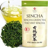 Chaganju Sencha loose-leaf tea in a bag, premium quality for daily rituals.