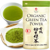 Chaganju YAMASAN organic green tea powder bag ready for daily brewing