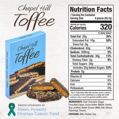 Chapel Hill Toffee buttery center closeup showing smooth texture and caramel notes