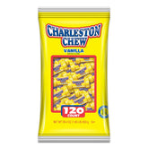 Charleston Chew vanilla chocolate-coated nougat bar, chewy bite ideal for a quick snack