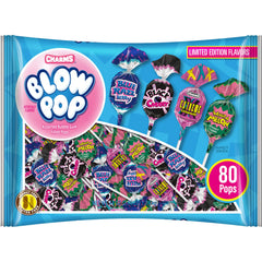 Charms Blow Pop Extreme Lemonade lollipop with citrus zing and gum core