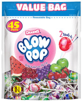 Charms Blow Pop packaged lollipops ready for sharing and gifting