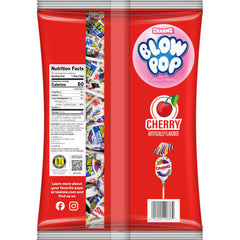 Charms Blow Pops are individually wrapped for freshness.