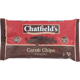 Chatfield's Carob Chips bag for gluten-free snacking
