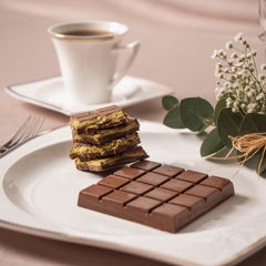CHAYLAK Dubai Pistachio Kunafa Bar elegant packaging makes a refined gift.