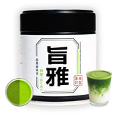 Chazoku Okumidori tin-front packaging showcasing premium ceremonial matcha freshness.