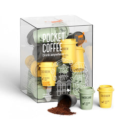 CheerfulGoat instant cold brew pack showing premium convenience and flavor