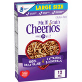 Cheerios Multi Grain cereal in a bowl for breakfast