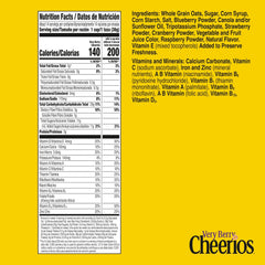 Very Berry Cheerios family-size packaging for sharing at home.