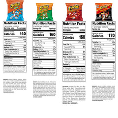 Cheetos Crunchy bags ready for lunchboxes and on-the-go snacking