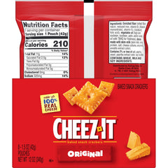 Packaging close-up showing real cheese and crispy texture for bold flavor.