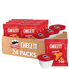 Cheez-It Original crackers in a single-serve pouch for lunchbox convenience.