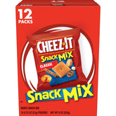 Cheez-It Snack Mix Classic box for on-the-go snacking, perfect shareable crunchy bite.