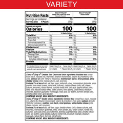 Cheez-It Snap'd cheddar sour cream onion bag ideal for snacking.