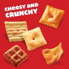 Pantry-size Cheez-It Ultimate Snack Mix box on counter for quick grab-and-go snacking