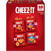 Cheez-It variety pack with assorted flavors for on-the-go snacking