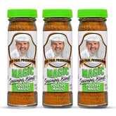 Chef Paul Poultry Magic bottle ready to season flavorful poultry at home