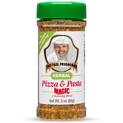 Chef Paul Prudhomme Herbal Pizza and Pasta Magic jar enhances Italian flavor for home cooks