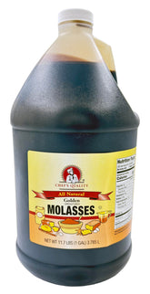 Chef's Quality Golden Molasses jar with rich amber color ideal for glazing.