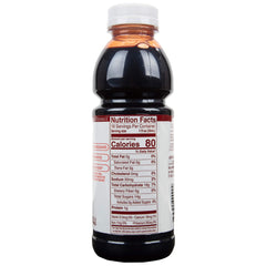 Cherry Bay Orchards tart cherry concentrate label highlighting natural ingredients and USA-grown cherries