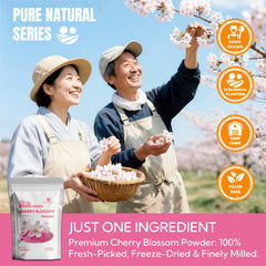 Barista-style latte art with Cherry Blossom Powder for subtle floral notes.