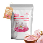 Cherry Blossom Powder packaging closeup showing additive-free quality.