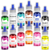 Cherrysea 12-color set bottles close-up with vibrant baking colors