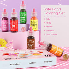 Cherrysea liquid color drops enable easy shading with precise coloring control