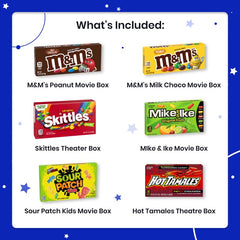 Cheshire Gifts theatre candy assortment offers a varied, shareable snack set