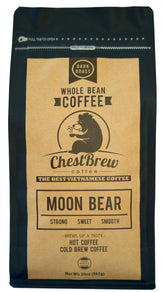 ChestBrew Moon Bear packaging seals in aroma for lasting freshness.