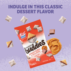 Chex Mix Muddy Buddies crisp Corn Chex pieces, ideal for lunch boxes.