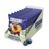 Chia Smash Blueberry Energy Bites packaging, ideal for on-the-go snacking