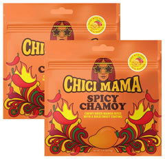 Chici Mama Spicy Chamoy Mango Bites pack ready to share at gatherings.