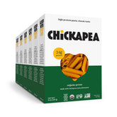 Chickapea penne pasta pack shows plant-based protein for balanced meals