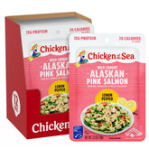 Chicken of the Sea Alaskan pink salmon lemon pepper in a convenient packet for quick meals