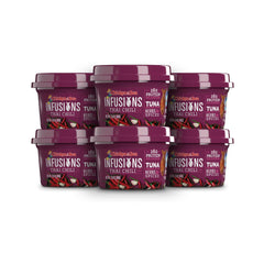 Chicken of the Sea Infusions Tuna Thai Chili Cups offer a bold, protein-rich snack.