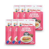Chicken of the Sea pink salmon with everything bagel seasoning in a convenient packet for quick meals