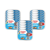 Chicken of the Sea sardines in water can, protein-packed pantry staple.