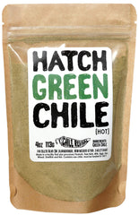 Chile Revival Hatch Green Chile Powder bottle pour boosts bold flavor in recipes