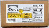 Chimes Mango Ginger Chews pack showing individually wrapped treats for travel and office snacking